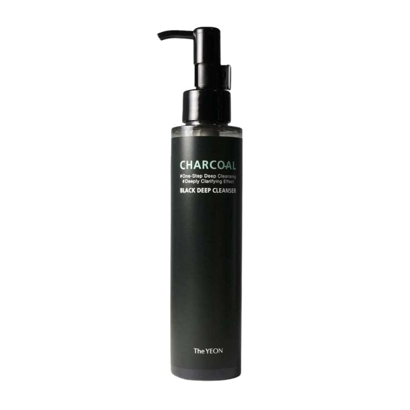 The YEON charcoal black deep cleanser - 150ml The YEON charcoal black deep cleanser - 150ml