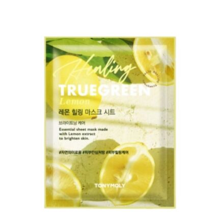 Tonymoly Truegreen Lemon Healing Mask Sheet - 20g