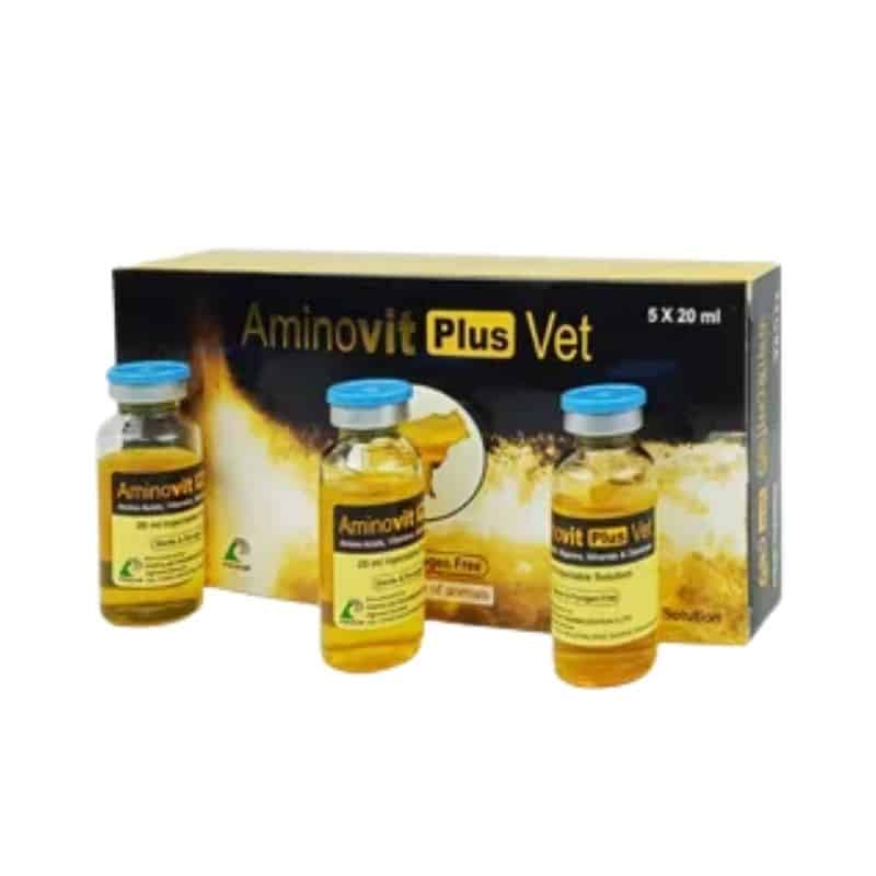 Aminovit Plus Vet Injectable Solution 20ml Aminovit Plus Vet Injectable Solution 20ml
