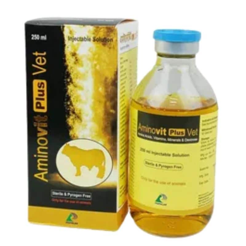 Aminovit Plus Vet Injectable Solution 250ml Aminovit Plus Vet Injectable Solution 50ml
