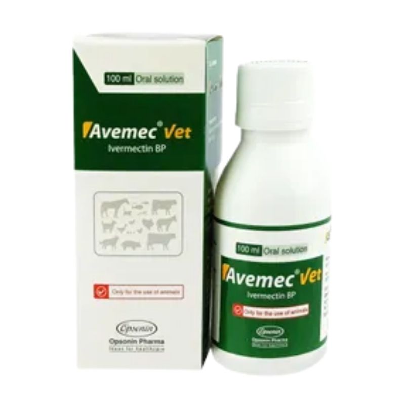 Avemec Vet 100ml Solution Avemec Vet 100ml Solution