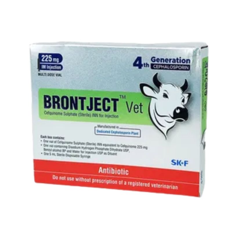 Brontject Vet 225mg IM Injection Brontject Vet 225mg IM Injection