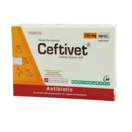 Ceftivet 250mg IM/SC Injection