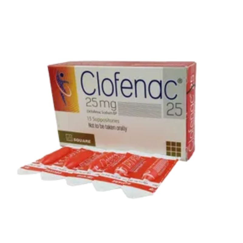 Clofenac 25 Suppository Clofenac 25 Suppository