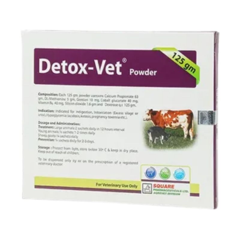 Detox-Vet Powder 100gm Detox-Vet Powder 100gm