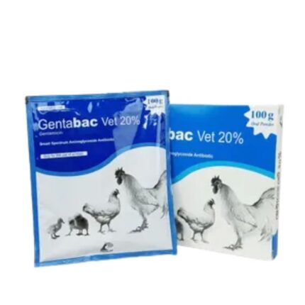Gentabac Vet 20% Oral Powder 100gm