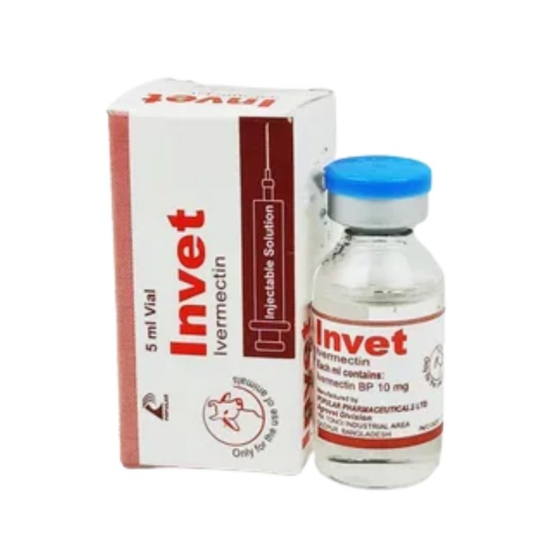 Invet Injectable Solution 5ml Invet Injectable Solution 5ml