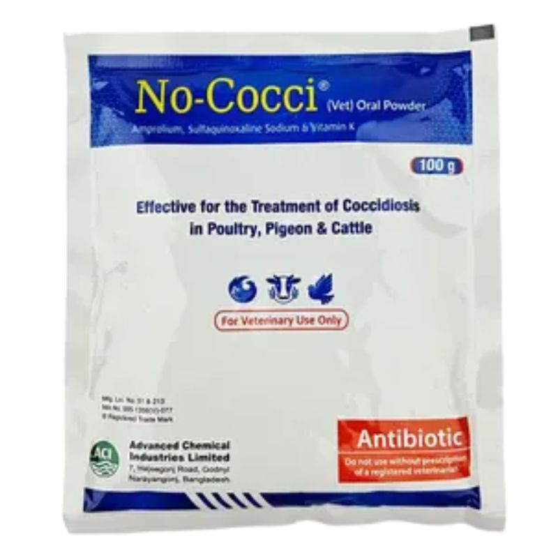 No-Cocci Vet Oral Powder 100gm No-Cocci Vet Oral Powder 100gm