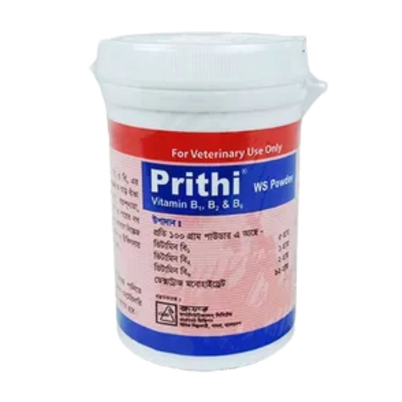 Prithi WS Powder 100gm Prithi WS Powder 100gm