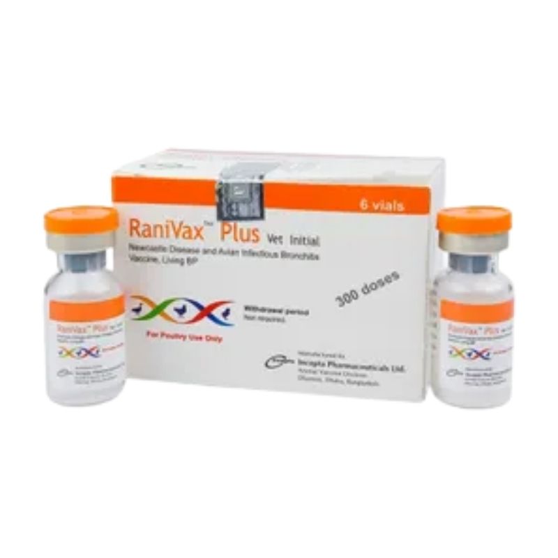 Ranivax Plus 300 Doses Vet Initial Ranivax Plus 300 Doses Vet Initial