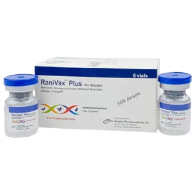 Ranivax Plus 500 Doses Vet Booster Ranivax Plus 500 Doses Vet Booster