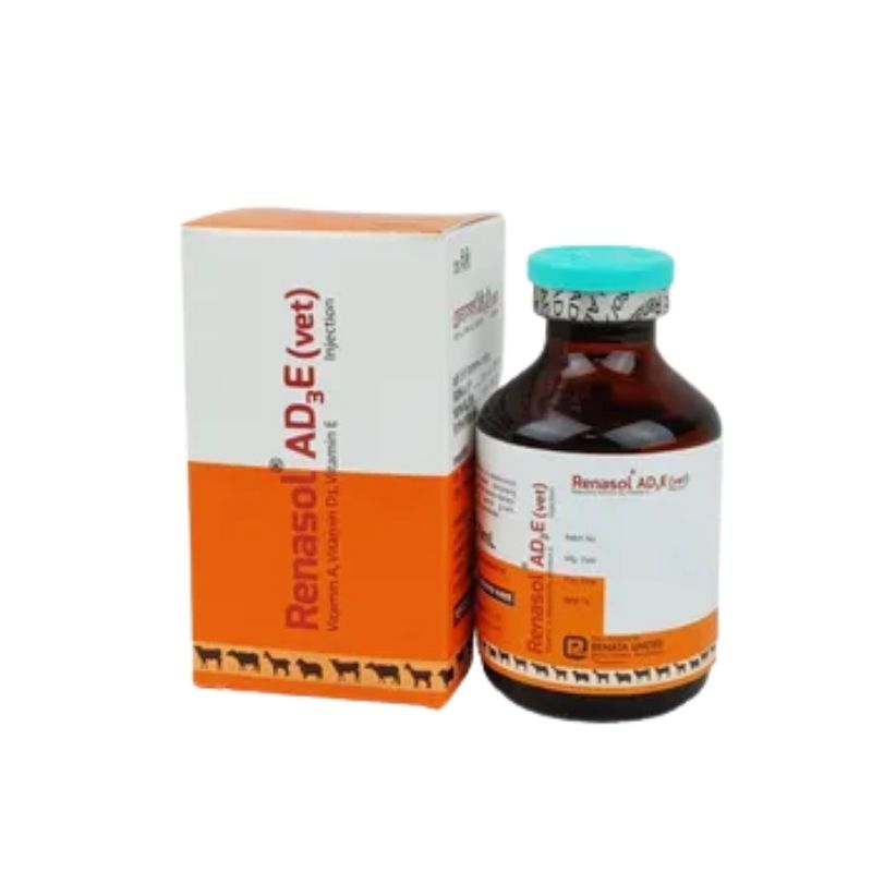 Renasol AD3E 30ml (Vet) IM Injection Renasol AD3E 30ml (Vet) IM Injection