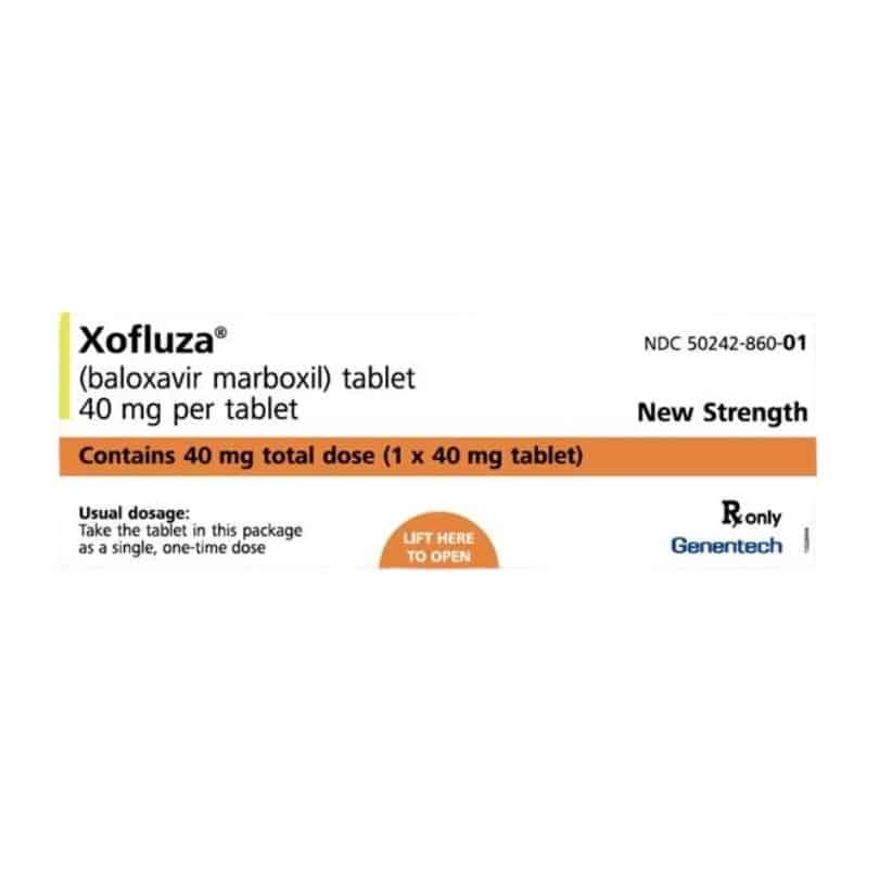 Xofluza 40 tablet – (40mg) Xofluza 40 tablet – (40mg)