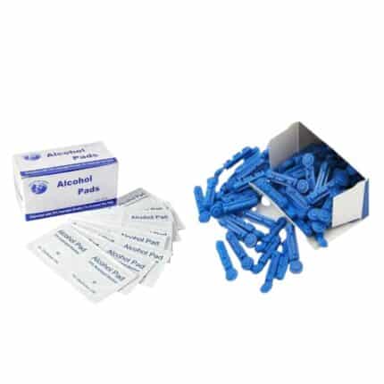 Alcohol Pad+Lancet Box