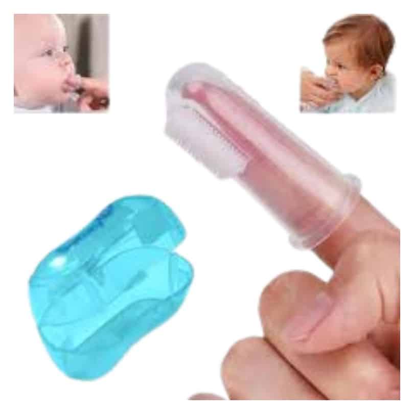 Baby Finger Toothbrush - Children's Silicon Finger Transparent Toothbrush with Box Baby Finger Toothbrush - Children's Silicon Finger Transparent Toothbrush with Box