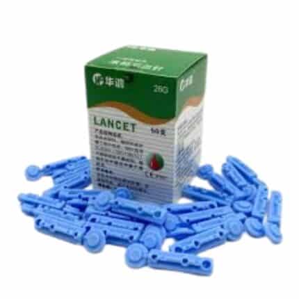 Lancets - Blood Lancet Sterile Needle For Blood Glucose Meter Pen - 100 Pcs
