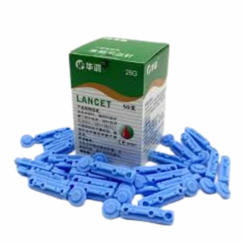 Lancets - Blood Lancet Sterile Needle For Blood Glucose Meter Pen - 100 Pcs