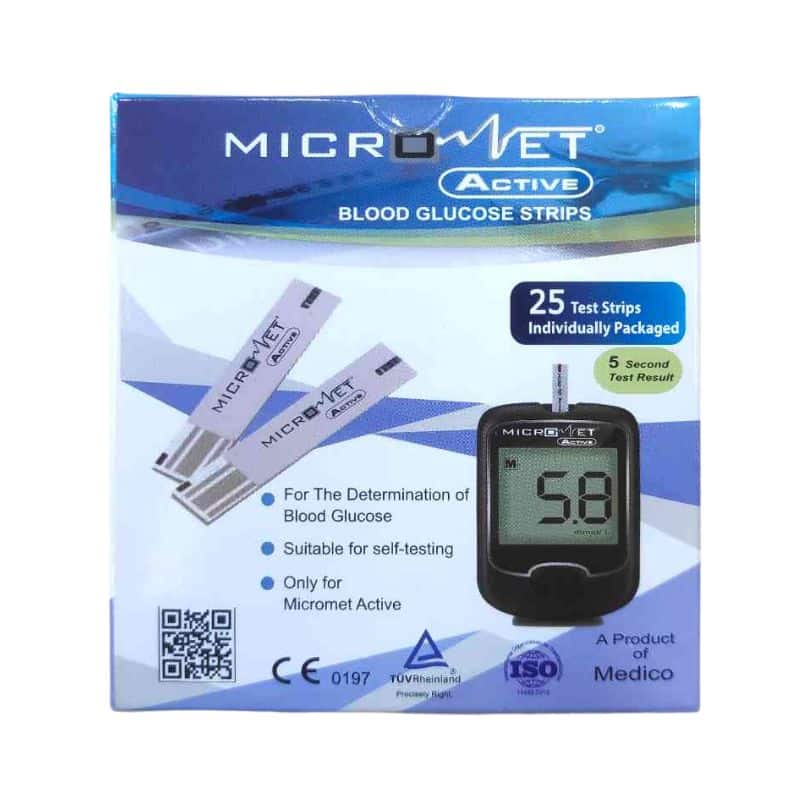 MicroMet Active Blood Glucose Monitoring System MicroMet Active Blood Glucose Monitoring System