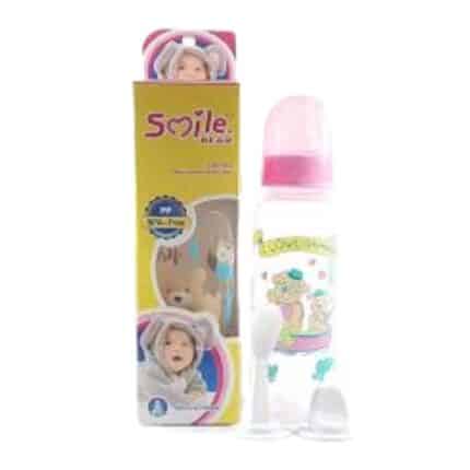 Smile Bear Food & Juice Feeder with Silicone Nipple 250ml