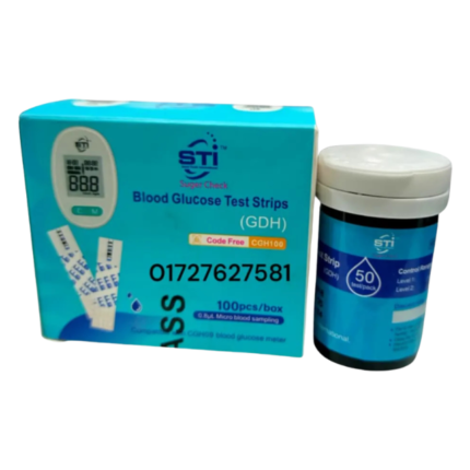 STI Blood Glucose test Strips 50 pcs &100 pcs