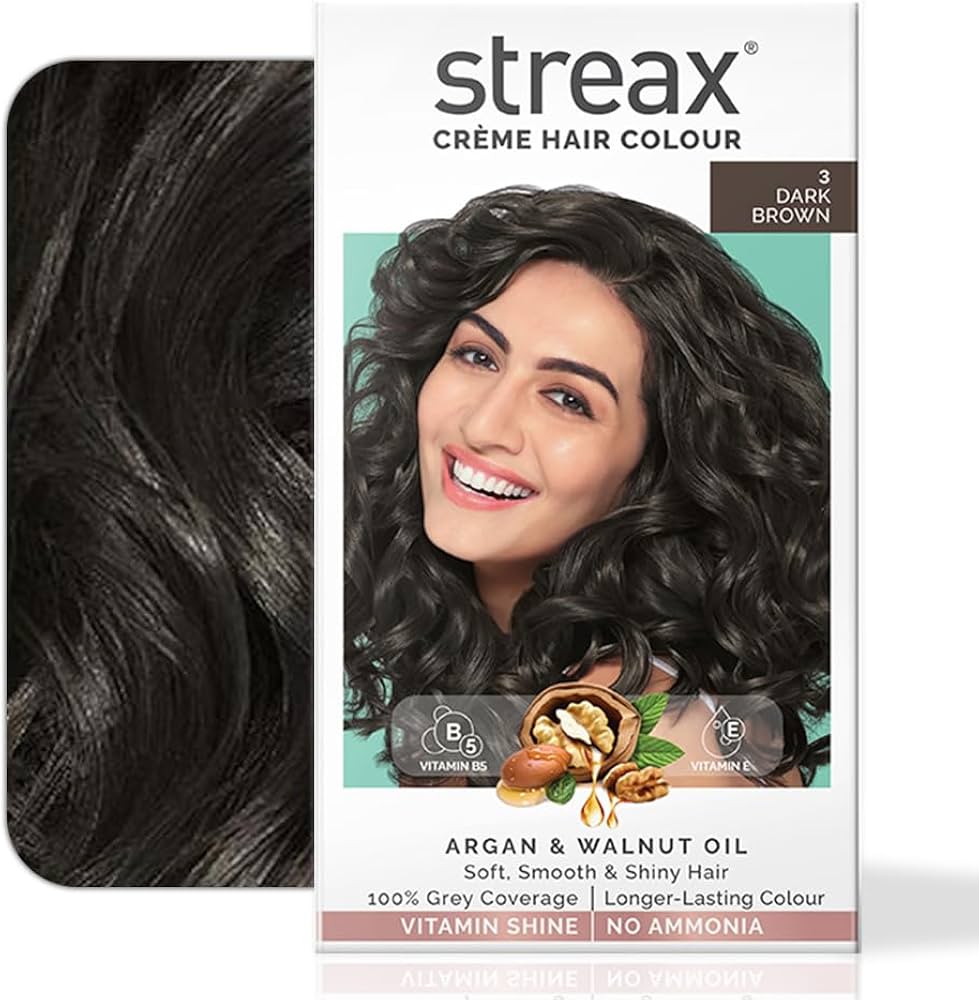 61NGXXRPsML._AC_UF1000,1000_QL80_ (1) Streax Creme Hair Colour - 3 Dark Brown 140ml - Image 1