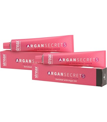 71vzfR2ivuL._AC_UL495_SR435,495_ (1) Streax Professional Argan Secrets Permanent Hair Colourant Cream - 3 Dark Brown 60g - Image 1